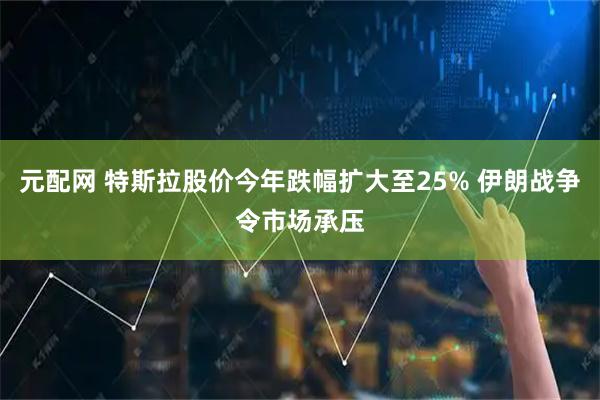 元配网 特斯拉股价今年跌幅扩大至25% 伊朗战争令市场承压